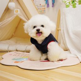 Dog Apparel Bear Vest Pet Clothes Cat Solid T-shirt Clothing Dogs Thin Small Fashion Chihuahua Cotton Padded Jacket