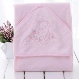Blankets Baby Blanket Bamboo Fibre Super Soft And Comortable 90x90cm 345gsm Towel Hooded Infant
