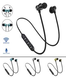 XT11 Magnetic Wireless Headphone Sport Earphone In Ear Hook Headset Microphone for Universal Smart Phone with Package4111791