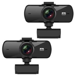 Webcams Network camera 2K 1080P mini 2K full HD network camera with microphone 1530fps USB network camera suitable for YouTube PC laptop video shooting camera J24051