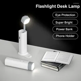 Table Lamps Foldable Desk Lamp LED Eye Protection Reading Light USB Charging Book Lights Outdoor Portable For Emergency Lighting