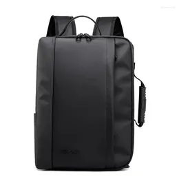 Backpack Men's Nylon Waterproof Multifunctional 17-inch Laptop Bag Large Capacity Simple Casual School Business Bags