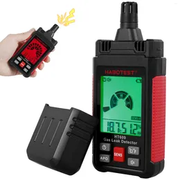 Gas Leak Detector Portable Propane Natural Detectors Adjust 3 In 1 Combustible Sniffer LCD Display Audible Visual Alarm