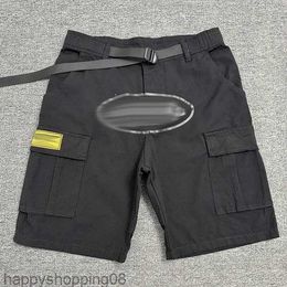 mens Shorts Cargo pants classic alcatraz Europe and America hip hop street patchwork shorts 3TNAE