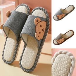 Slippers Cartoon Cotton Shower Shoes Men Size 15 Open Toe Sandals Women Long Silk Robe For