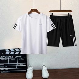Kleidungsstücke schnell trocknen Badminton Kleidung für Kinder Jungen und Mädchen Kinder Tennistrikots Kurzarm T-Shirts Tops und Shorts Q240517