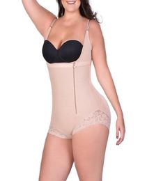 Women Lingrie Adjustable Straps Thong Shapewear Bodysuit Open Crotch Slimming Undergarments Sexy Body Shaper for DressCWS8506686757278091