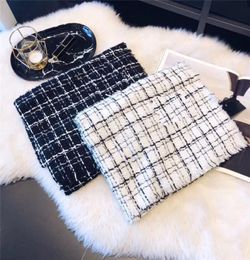 American and European new imitation cashmere scarf lady autumn and winter dualuse shawl plaid fringe thickened double couples nec7753772