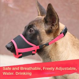 Dog Apparel Pet Muzzle Anti-bite Anti-eating Anti-barking Drinkable Bark Stopper For Small And Large Dogs
