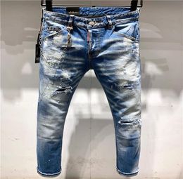 SS20 New Arrival Top Quality Brand Designer Men Denim Cool Guy Jeans Embroidery Pants Fashion Holes Trousers Italy Size 4454 96295299069