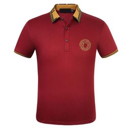 Summer Tee TShirt For Mens Designer Polo Shirts High Street Embroidery Garter Snakes Little Bee Print Clothing Men Classic Polos 6538581