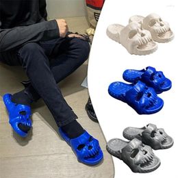 Slippers 2024 Men/Woman Indoor For Home Outdoor Non-slip Comfortable Summer Slides Skull Retro Trend Beach Sandals