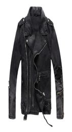 Men039s Denim Jacket Fashion Jeans Jackets Biker Demin Jackets Casual Streetwear Vintage Mens Jean Hip Hop Clothing M4XL Top q47218546689