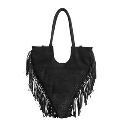 Evening Bag Tassel Contrasting Single Shoulder Bag Matching Triangle Women's Bright Diamond Handbag Internet Trendy Crossbody Bag