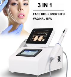 HIFU Vaginal Tighten Machine ultrasound Vagina Rejuvenation Face skin tightening machines Body slimming for salon2596576