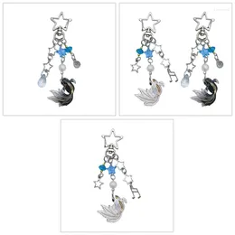 Keychains Sweet Cool Star Small Fish Charm Pendant Phone Straps Pocket Keychain Strap Hanging Decoration For Keys Bag Purse 4XBF