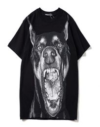 luxury Men Novelty High Doberman Pinscher Dog T Shirts TShirt Hip Hop Skateboard Parkour Street Cotton TShirts Tee Top C61 210623321021