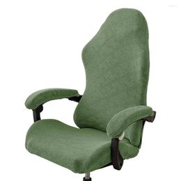 Chair Covers Long Service Life Cover Elastic Fabric Office Gaming Wear Resistant Non-fading Breathable Armchair Seat