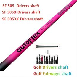 Golf Club Body Autoflex Golf Drive Shaft sf505sf505Xsf505XX Flexible Graphite Drive Shaft Free Assembly Sleeve and Grip 240516