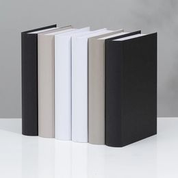 5/6 pieces of modern simple fake book decoration solid Colour fashionable coffee table book pography props living room decoration 240508