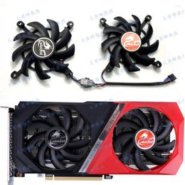 Computer Coolings For COLORFUL RTX3060ti RTX3060 RTX3050 DUO V2 Graphics Video Card Cooling Fan