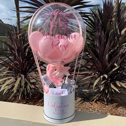 Gift Hamper Balloon Box Set Backdrop Favour Games Event Decoration Hat Background Party Candy Toy Its A Girl Baby Shower Supplies 240517