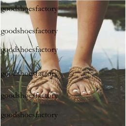 Sale-Gladiator Hot Rope for Women Men Unisex Summer Shoes Natural Beach Sandals Slides Flip Flops Handmade Original edition