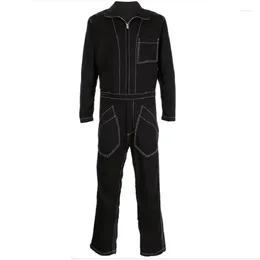 Men's Pants Casual Jumpsuit Youth Trend Handsome Straight Loose And Versatile Work Clothes