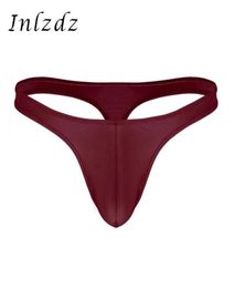 Mens Lingerie Bikini Gstring Tback Thong Briefs Low Rise Bulge Pouch Erotic Sexy Panties Breathable Gay Male Underwear Women038129428