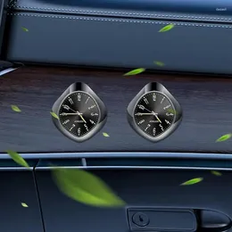 Car Vent Air Freshener Fragrance Clock Shape Perfume Luminous Decor Automotive Fresheners Interior