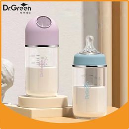 Dr.Green Wide Mouth Bottle Upgrade Professional born High borosilicate Glass 150mL/240mL Washable Bottles 240516