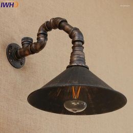 Wall Lamp Retro Industrial Light Vintage Loft Iron With Switch 110V-220V/240V For Dining Room Indoor Living Bedroom