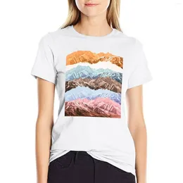 Women's Polos MOUNTAIN MASHUP (VARIANT 2) T-shirt Graphics Female Clothing Cute Clothes Women