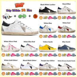 Designer shoes, gold superstar brand, men's new Italian sports shoes, sequins, classic white old dirty casual shoes, lace up women's and men's designer shoes, casual shoes