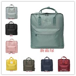 Men's and women's outdoor backpack classic design junior high school canvas waterproof outdoor backpack a01