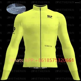 Racing Jackets Slp Long Sleeve Water Proof Cycling Unisex Bicycle Coats Windproof Clothing Sport Jersey Jacket SLOPLINE