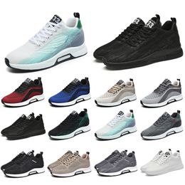 Style7 GAI Men Running Shoes Designer Sneaker Fashion Black Khaki Grey White Red Blue Sand Man Breathable Outdoor Trainers Sports Sneakers 40-45