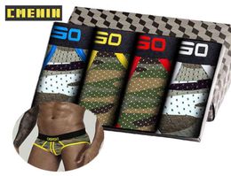 CMENIN 4Pcs Camouflage Men039s Briefs Soft Panties Jockstrap Innerwear Sexy Man Underwear Brief Men Breathable Mesh Underpants 2755803