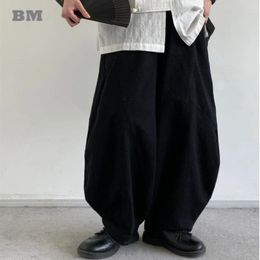 Men's Pants Summer Chinese Style Plus Size Cotton Linen Tai Chi For Men Women Clothing Korean Hip Hop Oversize Harem