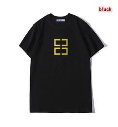 2020 New luxur embroidery tshirt fashion Personalised Men and women Design Tshirts Female Tshirts high quality black and white1001748022