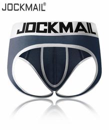 JOCKMAIL Sexy Men039s Underwear Jock Straps Briefs Bikini Men Jockstraps cueca Gay Penis Pouch Thong G Strings Modal Breathable3537337