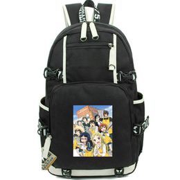 Electric District Book Store backpack Denkigai no Honya san daypack Cartoon school bag Print rucksack Casual schoolbag Computer day pack