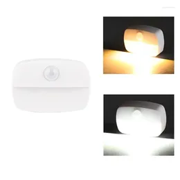 Night Lights LED Light Lamp Under Cabinet Closet Wardrobe Bedroom Kitchen Stairs Lighting Puck