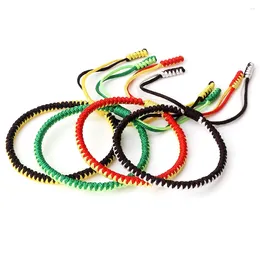 Strand 21 Colors Handmade Braided String Bracelets For Women Men Black Red Thread Rope Lucky Bracelet Couple Lovers Ethnic Jewelry Gift