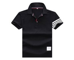 Luxury Designer Mens Letter Embroidery Polos Tees Shirts For Men Fashion Classical Cotton Hoodie White Black Pullover Tshirt Desig2282460
