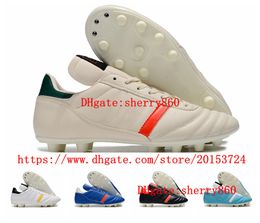 FG- (Black/White) Made in Germany soccer shoes cleats mens botas de futbol football boots
