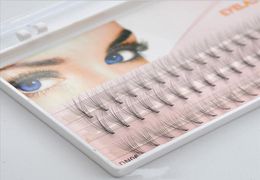 Knot Individual 60 Stands False Eyelashes 91012mm Flare Cluster Eye Lashes Knot ShortMediumLong5646722