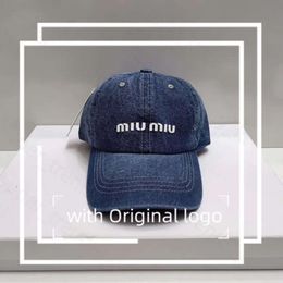 Baseball Caps Designer Hat Letter Miumium Sunglasses Baseball Cap Top Washing Denim At For Man Woman Sunscreen Harajuku Cap Fashion Cap Bucket Hat 311