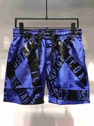 2023s news Brand men039s beach pants Bermuda Italian trend hiphop print shorts summer new print luxury design nylon male short5438558