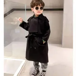 Jackets Solid Color Baby Boys Outwear Casual Fashion Spring Autumn Season Wear Windbreaker Coats Cool Clothes 8 Years